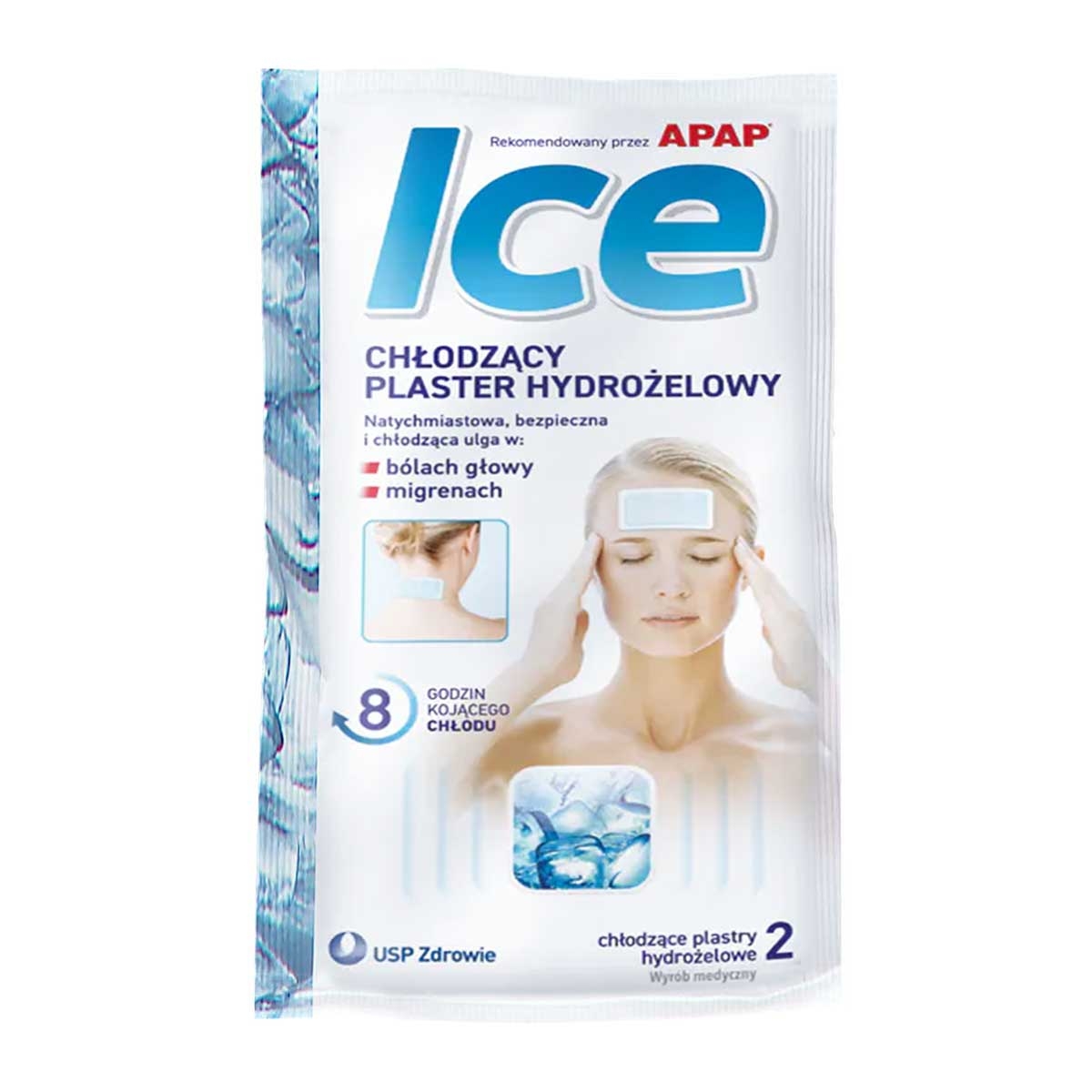 ice chłodzący plaster hydrożelowy rekomendowany przez apap 2