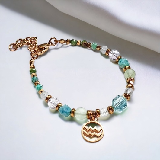 Image of Pakamera WODNIK - zodiac collection - PREMIUM - gold
