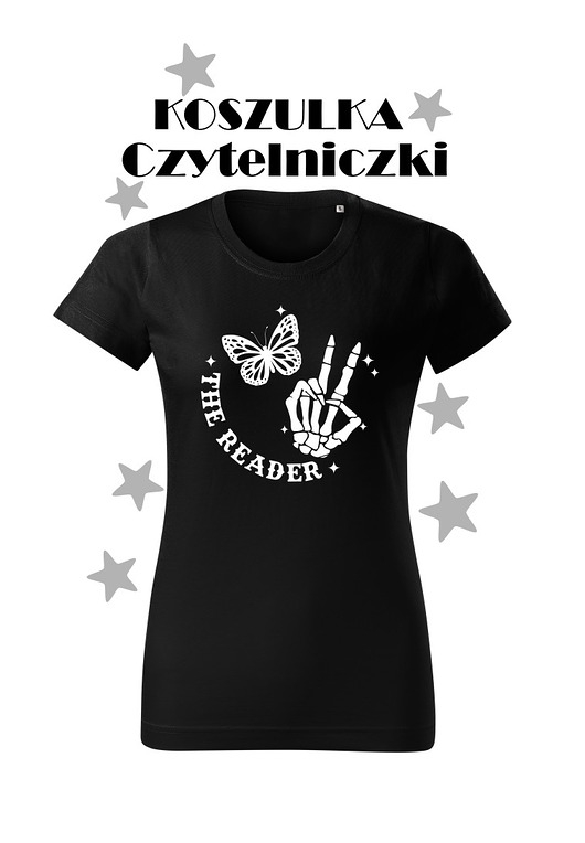 Image of CZYTELNICZKA Koszulka T-shirt dla miłośniczki książek