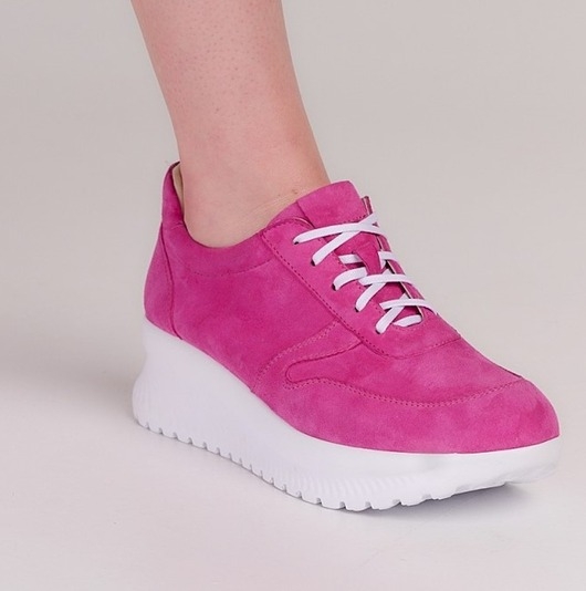 Image of Pakamera Sneakersy skórzane (6753)
