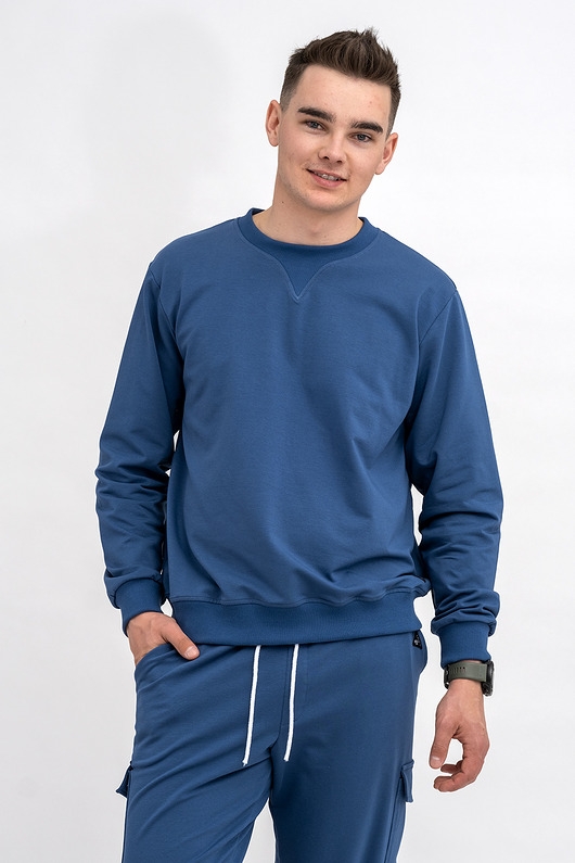 Image of Pakamera Bluza męska basic do V DENIM