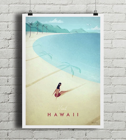 Image of Hawaje - vintage plakat