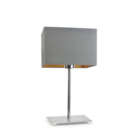 Image of Chromowana lampa stołowa z włącznikiem AMALFI GOLD