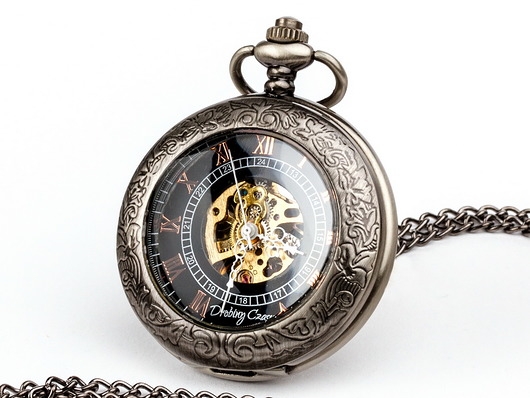 Image of Pakamera Elegancja Czerni II - Zegarek - Komunia - Prezent