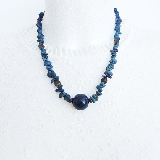 Image of Pakamera Lapis lazuli naszyjnik