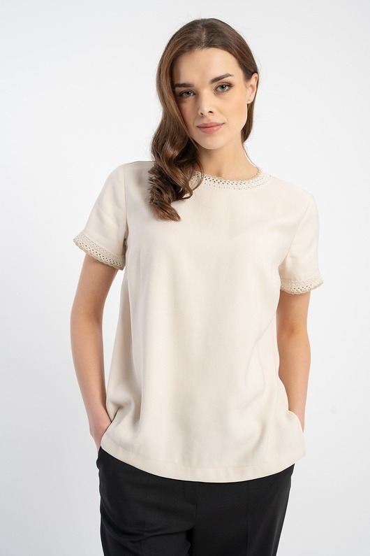 Image of Pakamera Bluzka Crush Beige