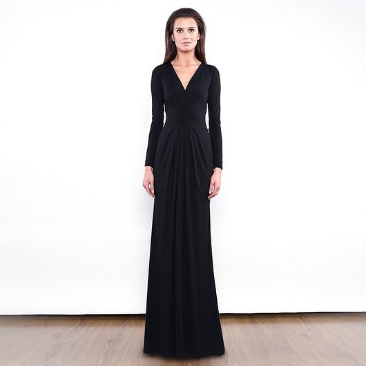 Image of Pakamera Suknia Pamela Maxi - Black