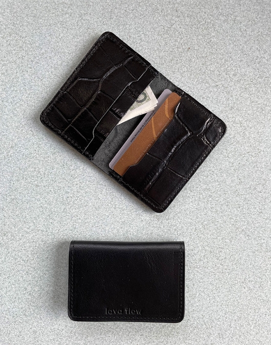 Image of Pakamera Skórzane etui na karty