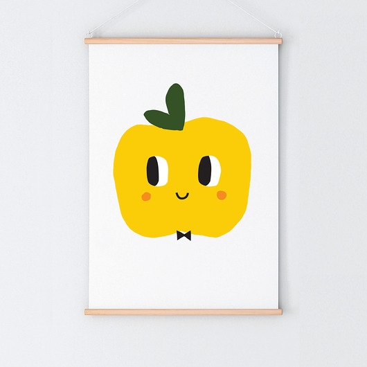 Image of Pakamera Mr Apple plakat