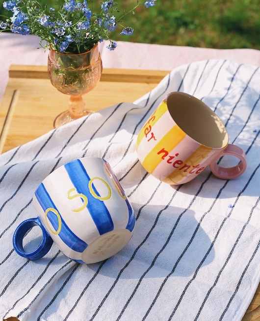 Image of Pakamera Ceramiczny kubek Koral 300 ml