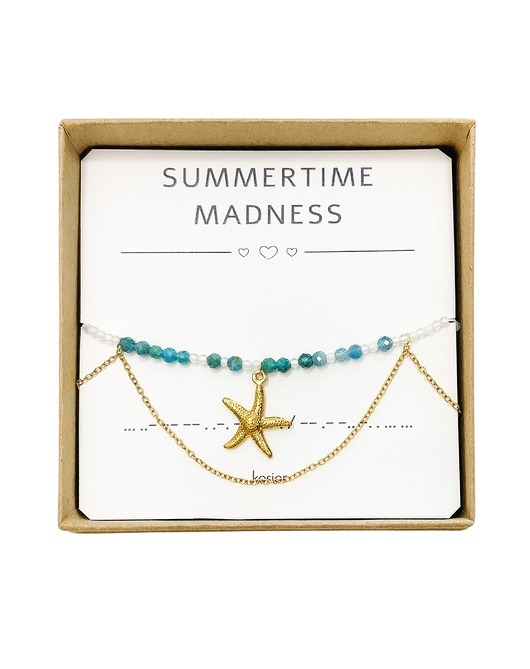 Image of Pakamera Summertime Madness Naszyjnik z alfabetem Morse