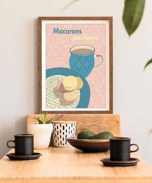 Image of Pakamera Makaroniki - plakat fine art, giclee
