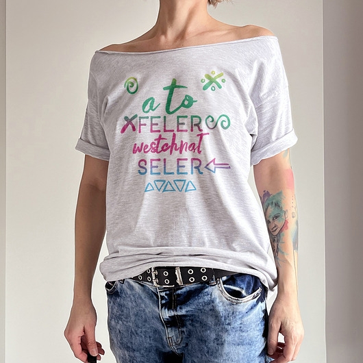 Image of Pakamera A to feler! Szary Oversize