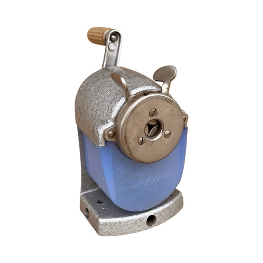 Image of Pakamera Metalowa temperówka stołowa ASIS model 130, Niemcy lata 60.