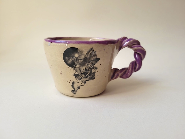 Image of Pakamera Kubek z ilustracją 180 ml