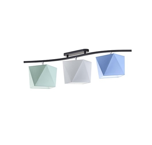 Image of Pakamera 3-punktowa lampa sufitowa do pokoju dziecka FARGO KIDS