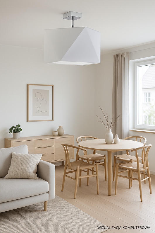 Image of Pakamera Skandynawska lampa sufitowa do salonu TACOMA