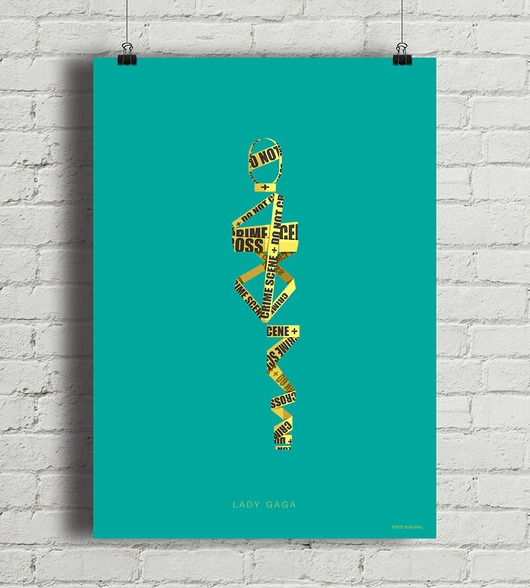 Image of Pakamera Plakat Lady Gaga