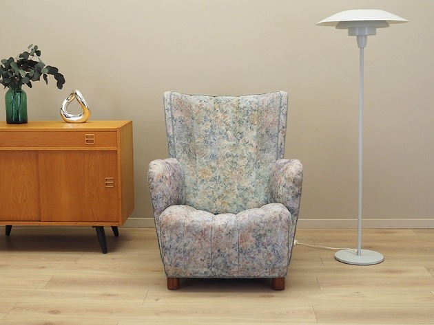 Image of Pakamera Fotel wypoczynkowy, duński design, lata 60, produkcja: Dania
