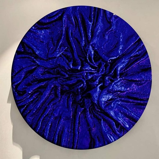 Image of Pakamera Art And Texure modny kolorowy obraz INDYGO