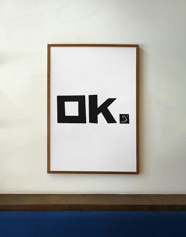 Image of Pakamera Plakat 'OK'