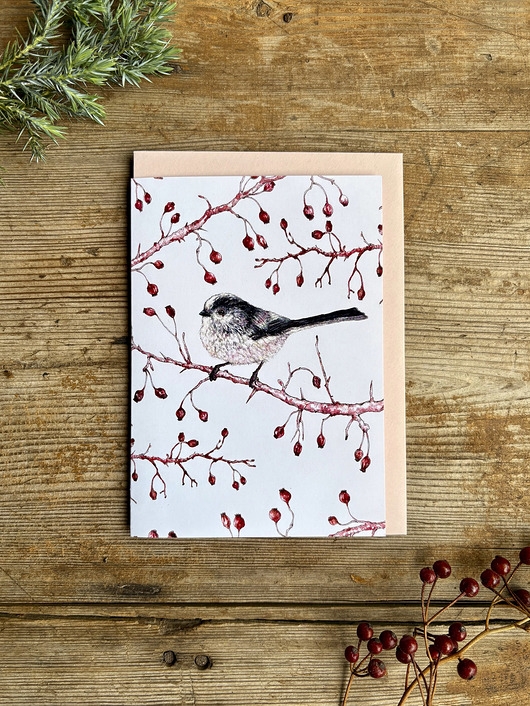 Image of Pakamera Raniuszek- Kartka- Grafika- Ilustracja- Ptaki