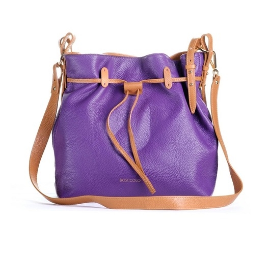 Image of Pakamera Torba skórzana Shopper - Worek Ściągany (7002)