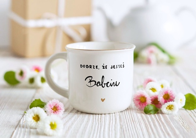 Image of Pakamera Kubek Dobrze, że jesteś Babciu