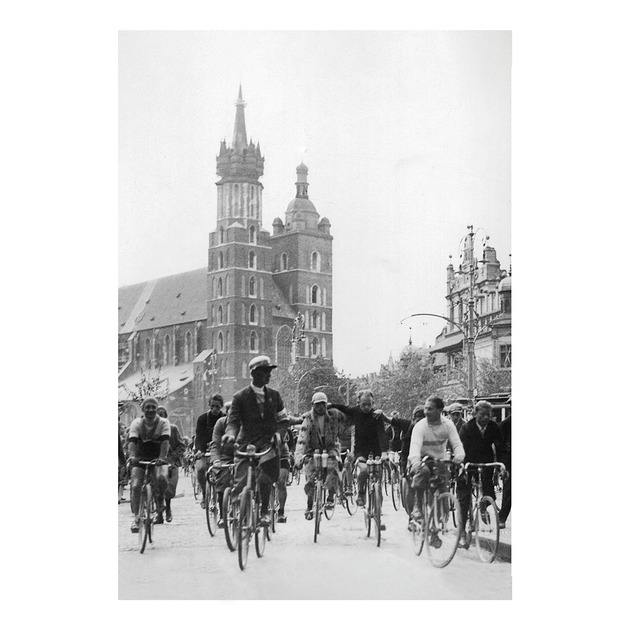 Image of Pakamera Kartka Premium - Vintage Kraków, Mistrzostwa Polski w Kolarstwie