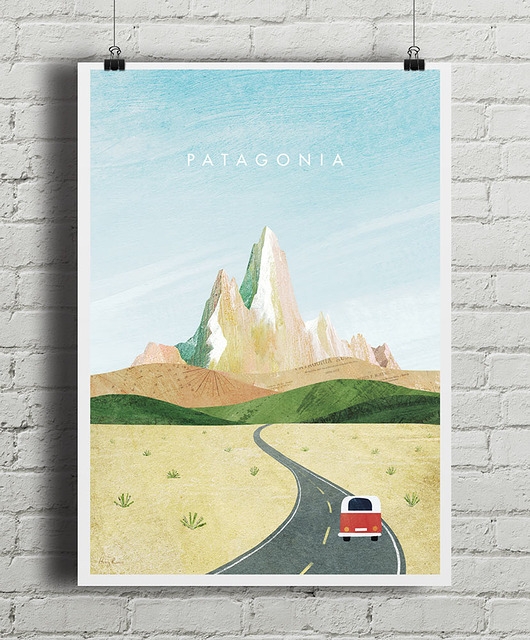 Image of Patagonia Cerro Torre - plakat fine art