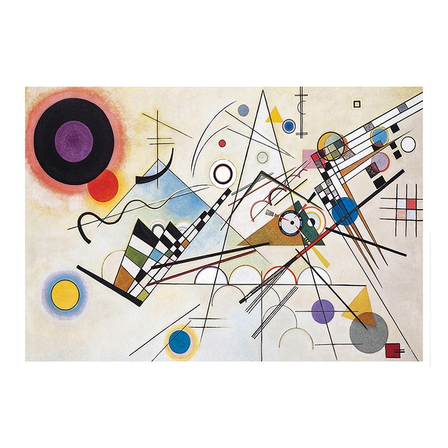 Image of Pakamera Kartka Premium - Wassily Kandinsky Kompozycja VIII