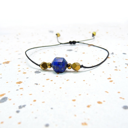 Image of Lapis lazuli bransoletka simple