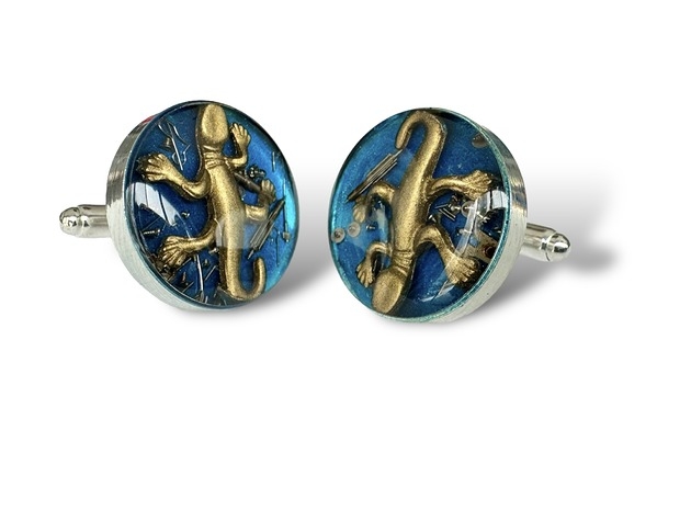 Image of Pakamera SPINKI - Jaszczur (blue) II