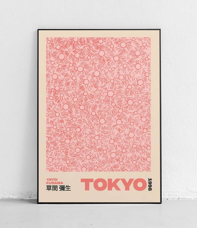 Image of Pakamera Plakat Yayoi Kusama Tokyo 1998