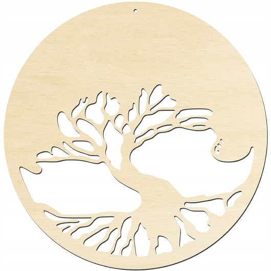 Image of Pakamera Drzewo szczęścia makrama Baza do makramy 35 cm