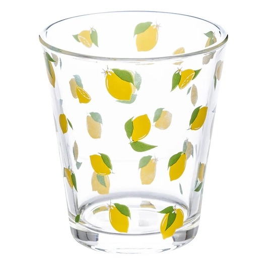 Image of Pakamera Szklanka z motywem cytryn kpl. 6 szt. Lemons