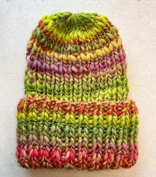 Image of Czapka zimowa beanie Aurora zielenie