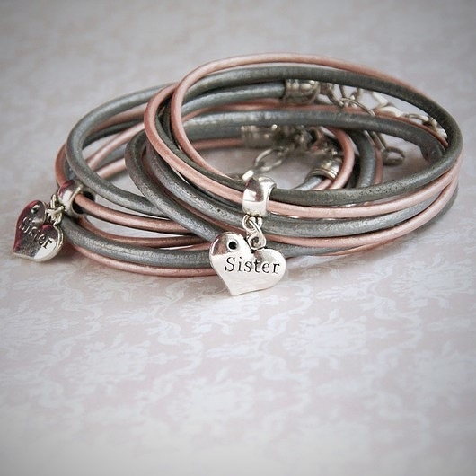 Image of Siostrzany komplet SILVER&amp;PINK - na prezent :)
