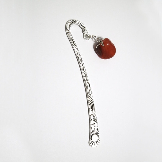 Image of Pakamera Zakładka do książki - Karneol - kamień odwagi