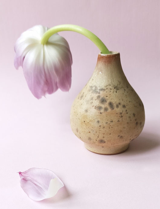 Image of Ceramiczny wazon mini nakrapiany