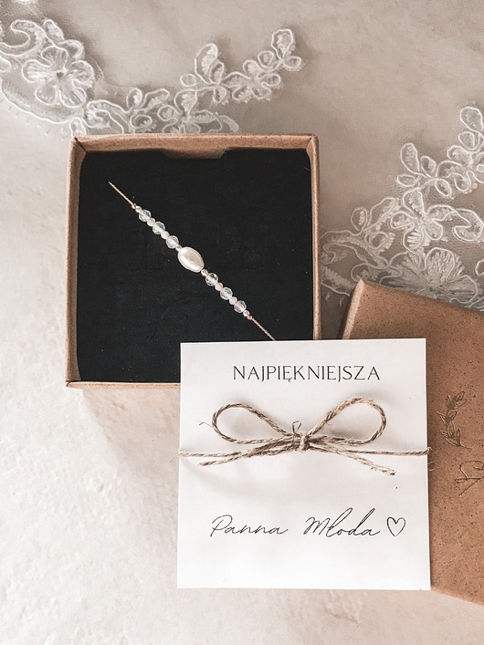 Image of Pakamera Bransoletka Wave prezent Panna Młoda wieczór panieński