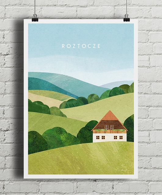 Image of Pakamera Plakat Roztocze - Zielona Kraina