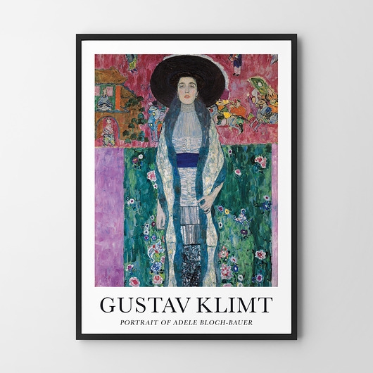 Image of Pakamera Plakat Gustav Klimt Adele Bloch-Bauer