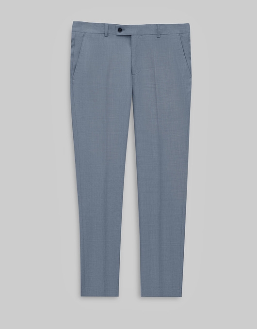 Image of Pakamera Spodnie do zestawu Olmedo błękit slim fit