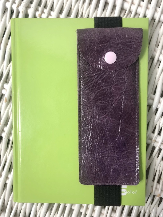 Image of Pakamera Etui/ piórnik/przybornik na notes, kalendarz-skóra