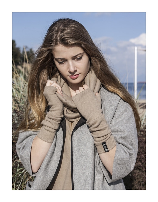 Image of Long gloves / beige