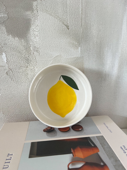 Image of Pakamera Miseczka porcelanowa z cytryną mała LA LUZ