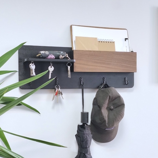 Image of Pakamera Wieszak ścienny z organizerem, do przedpokoju