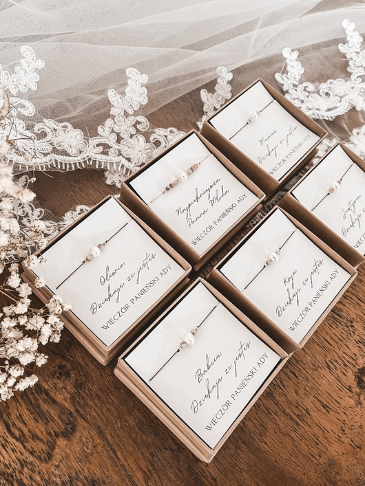Image of Pakamera Bransoletki Team Bride medium prezent wieczór panieński
