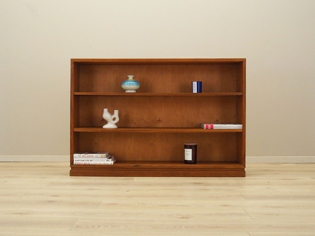 Image of Pakamera Regał dębowy, duński design, lata 60, produkcja: Dania